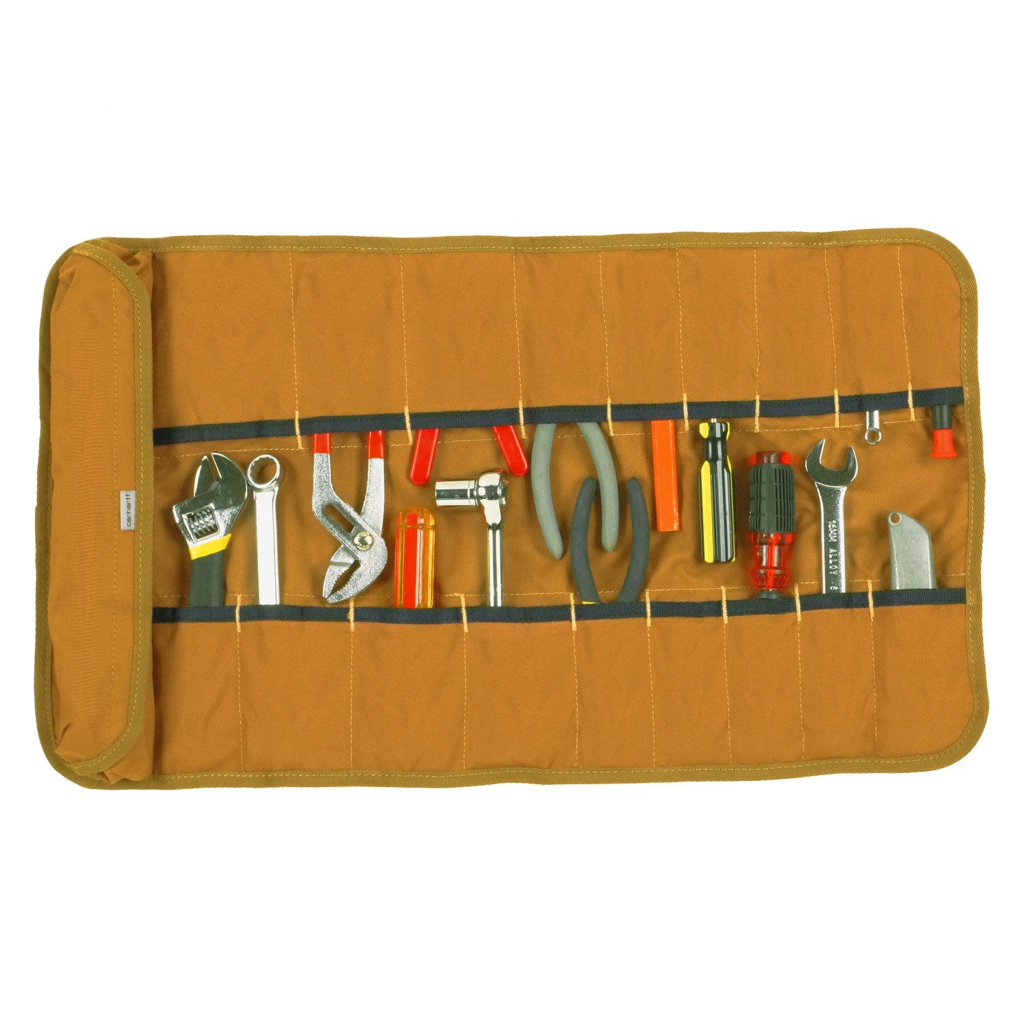 Legacy 13 In. Heavy Duty Poly Fabric Tool Roll Pouch Light Brown 10082202