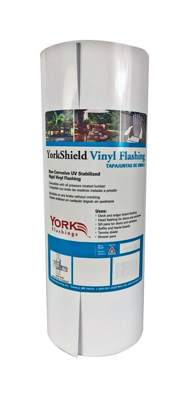 18 In. W X 600 In. L Multi-purpose Vinyl Flashing - White