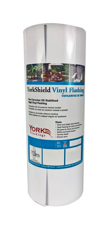 10 In. W X 50 Ft. L Multi-purpose Vinyl Flashing - White