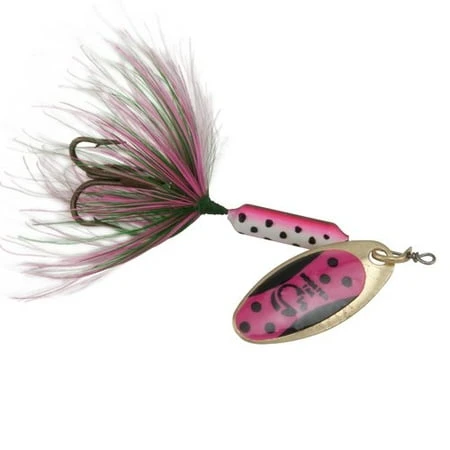 Yakima Worden's Rooster Tail Lure, Rainbow Trout Pattern, 1/8 Ounce