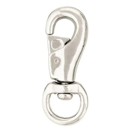 Barcoded 3142 Bull Snap, 1 Inch, Nickel Plated
