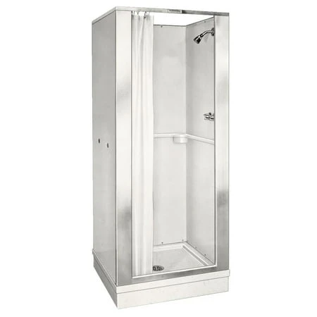 E. L. 32 Inch Extended Base Shower Stall Model 82