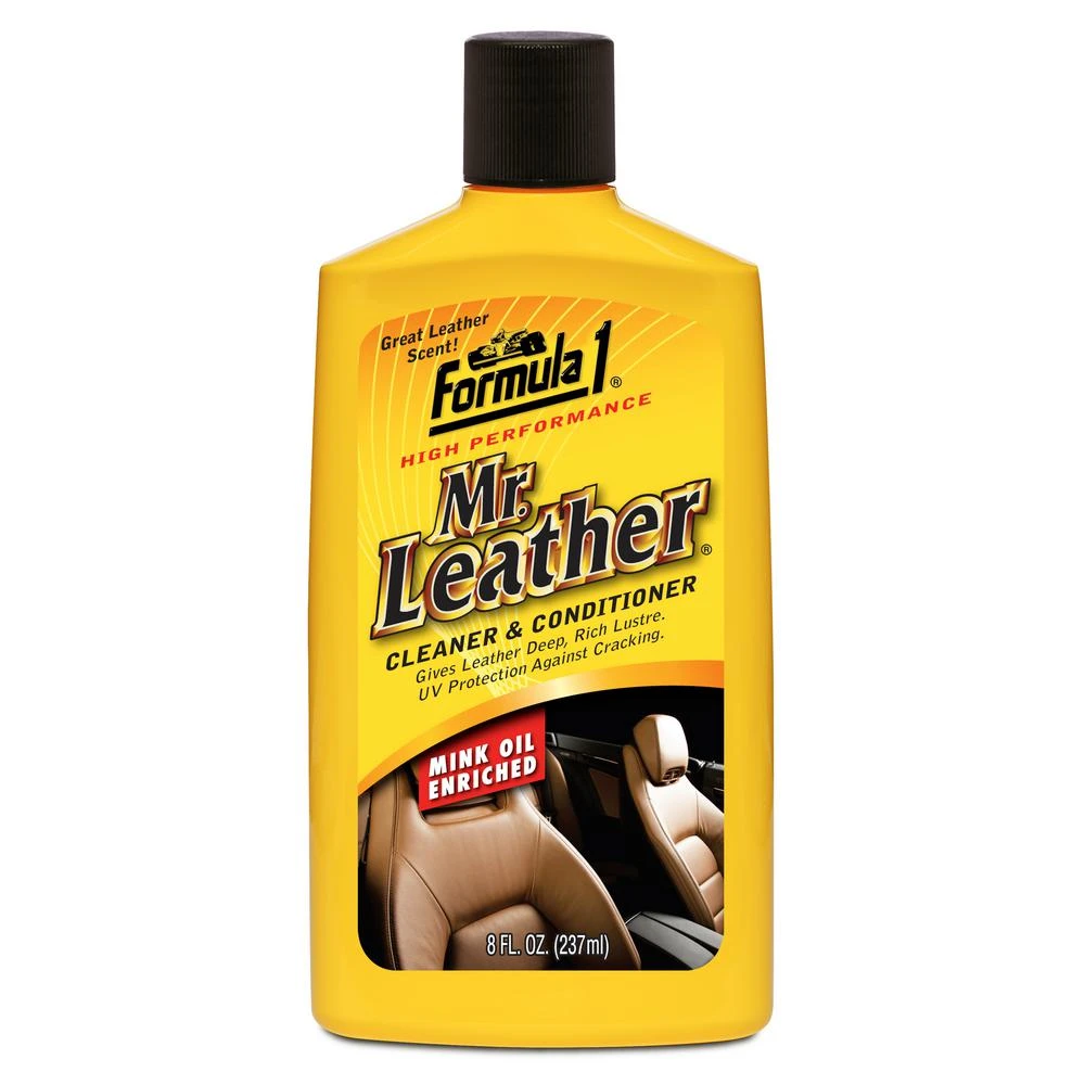 Mr. Leather Liquid 8 Oz. - Premium Leather Cleaner And Conditioner