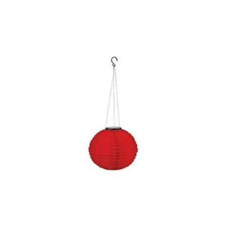 Dho005-r2-aa-a1 Solar Lantern In Fabric Red For Outdoor Use
