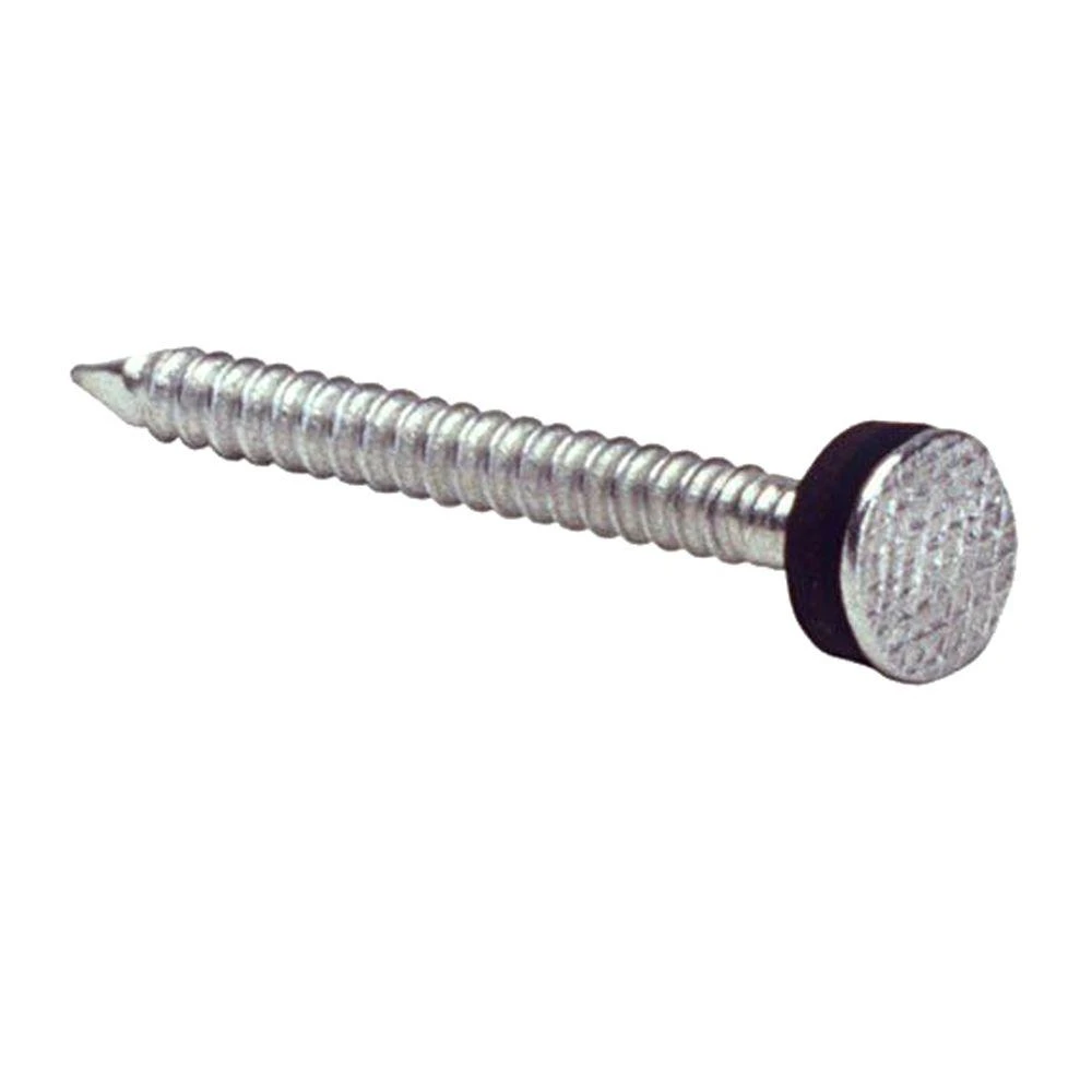 5 Lb 11-gauge 1.75 In Steel Roofing Nails With Neoprene Washers