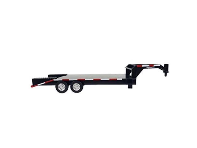 Flatbed Gooseneck Trailer Toy - 1:20 Scale Farm Trailer