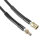 50' Rubber Quick Disconnect Pressure Washer Hose, 4000 Psi, 3/8" Connection