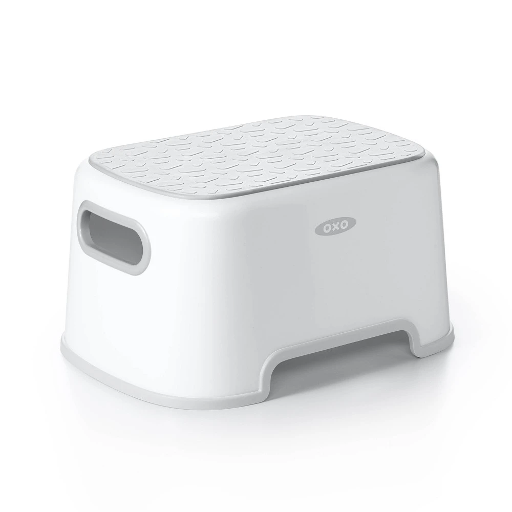 Tot Step Stool - Gray, Perfect For Kids And Adults, Durable And Safe Design