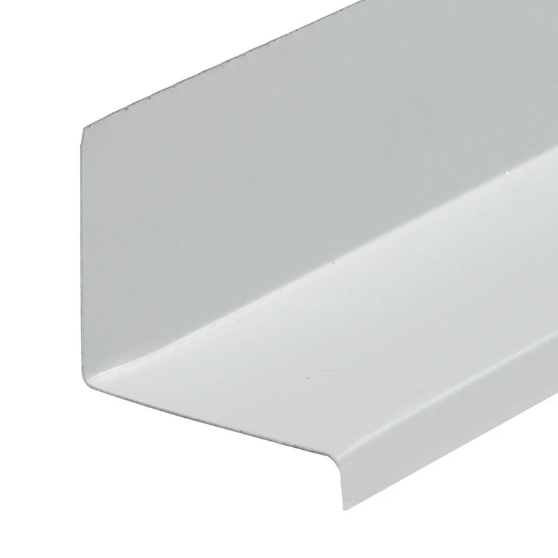 3/4 In. W X 10 Ft. L Aluminum Door/window Cap In White
