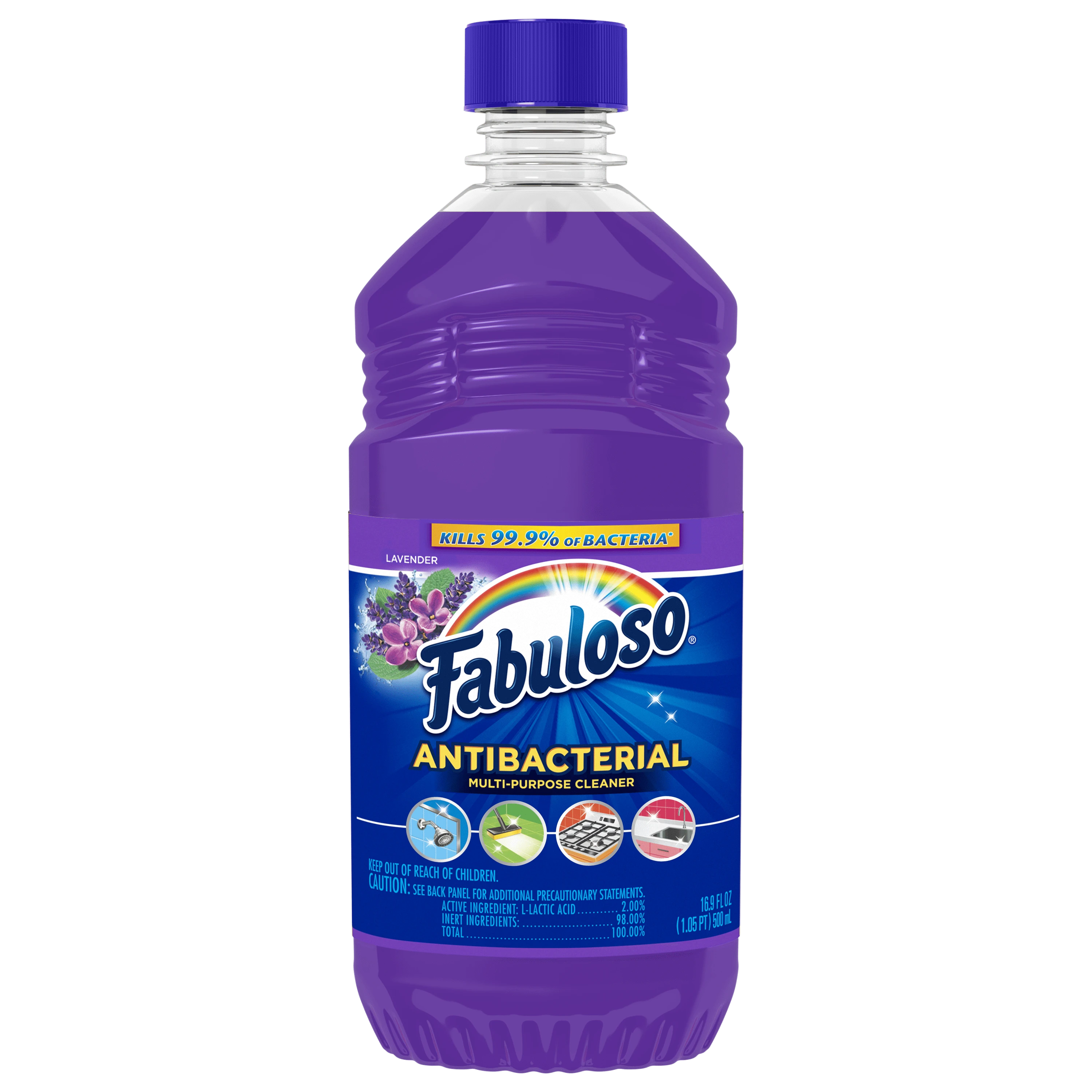 Fabuloso Lavender Scent Multi-Purpose Cleaner Liquid 16.9 oz