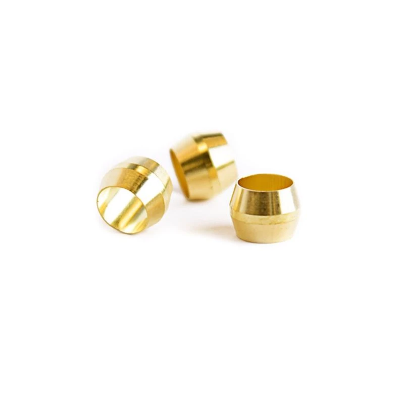 ATC 1/4 in. Compression X 1/4 in. D Compression Brass Sleeve