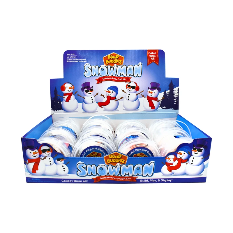 Snowman Craft Kit Assorted 1 Piece - Fun For Ages 5 And Up