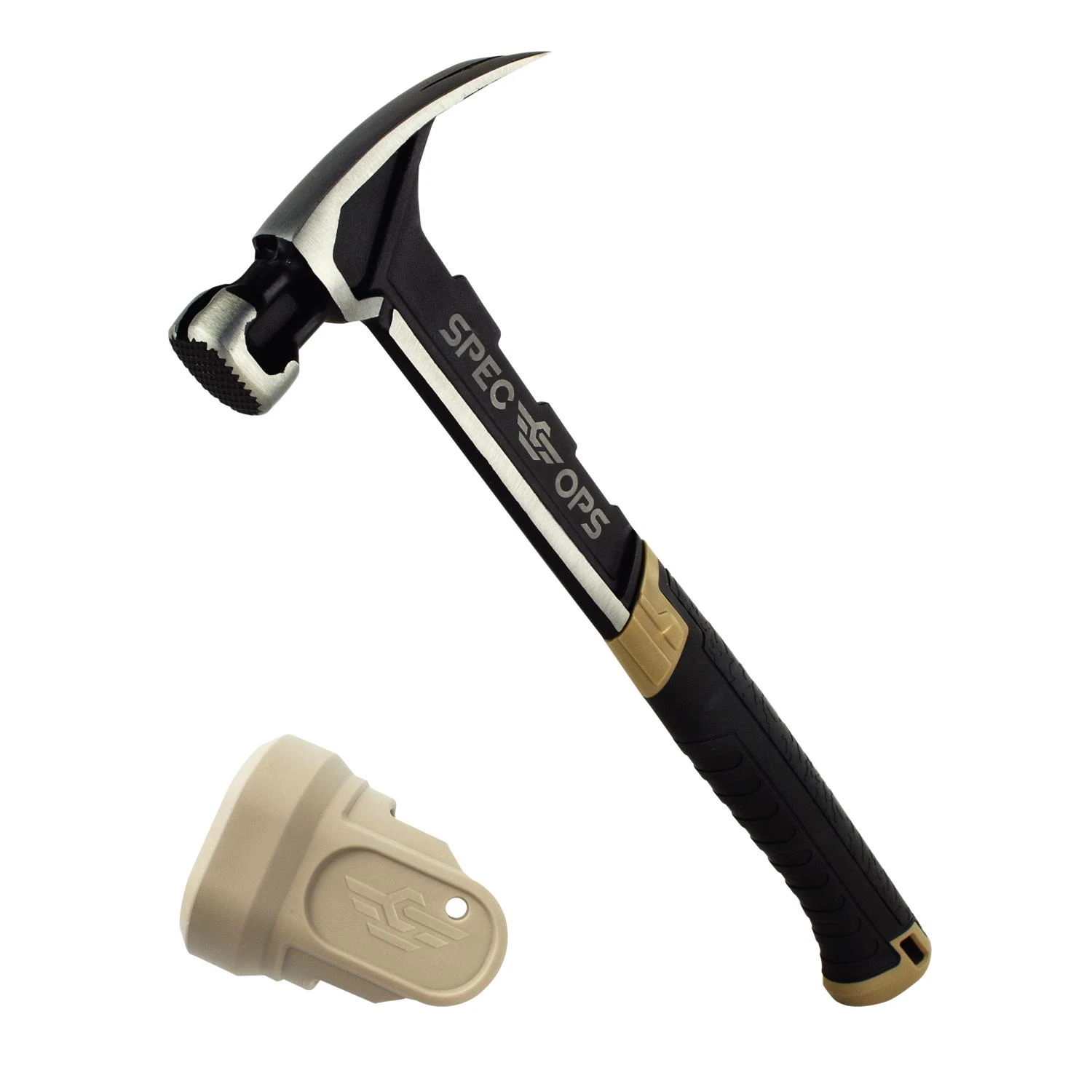 22 Oz Milled Face Framing Hammer 14.5 In. Polypropylene/tpr Handle