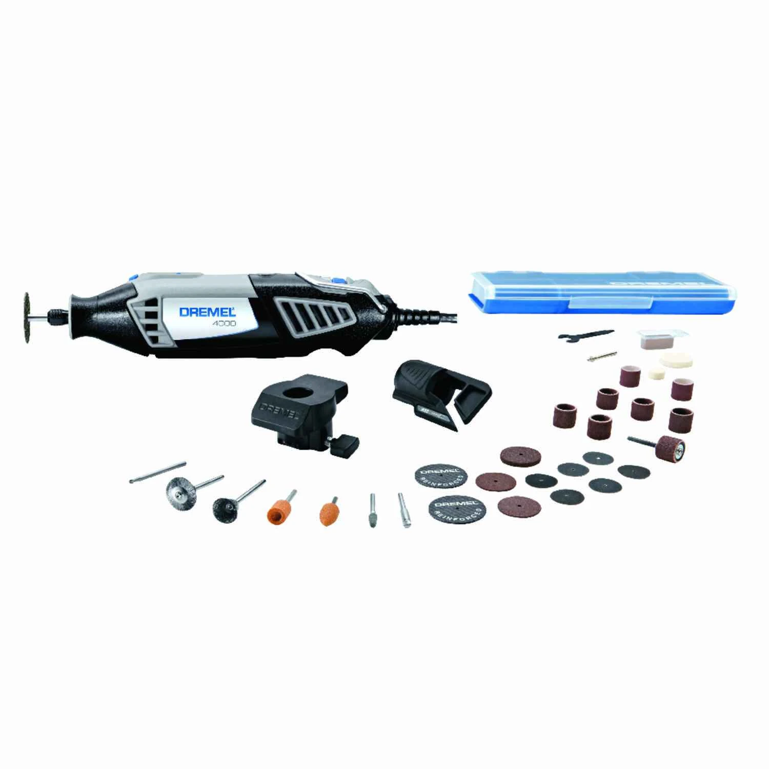 High Performance 120-volt 1.6-amp Variable Speed Rotary Tool Kit 30-piece