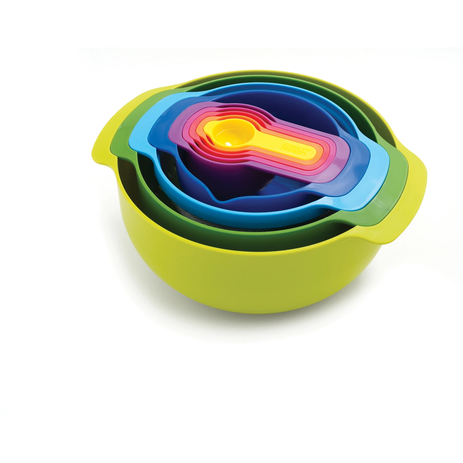 Nest Plus 9-piece Polypropylene Mixing Bowls And Measuring Set