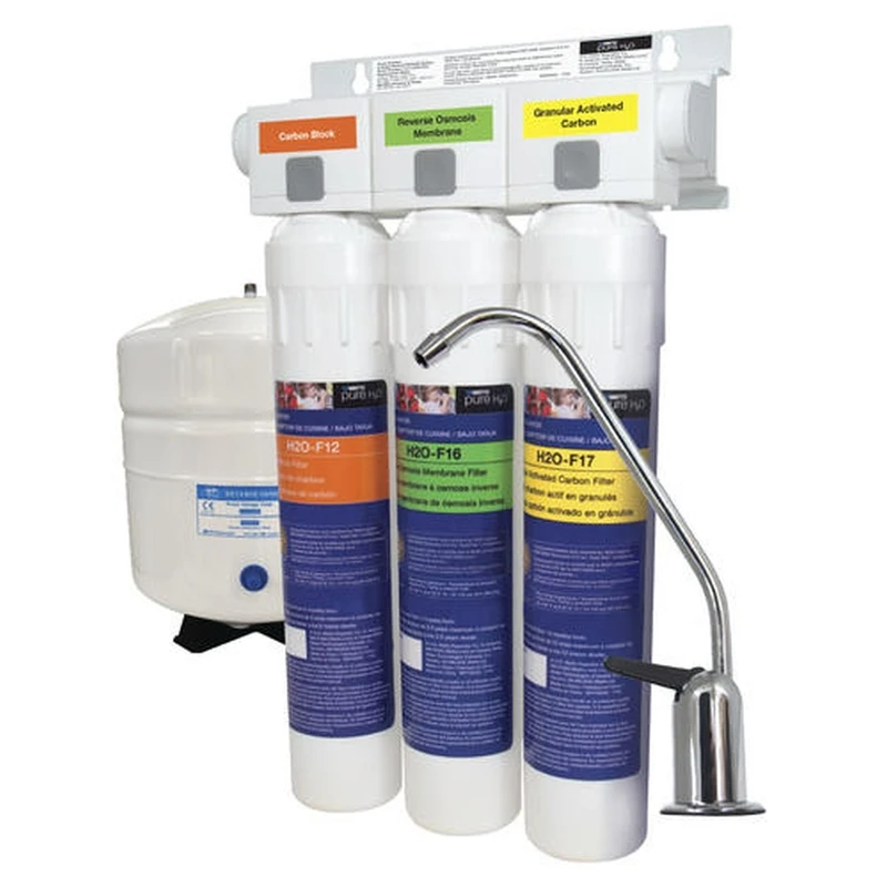 Stage 3 Under Sink Reverse Osmosis Water Filter System For Ezh2o - 3 Gallon Capacity