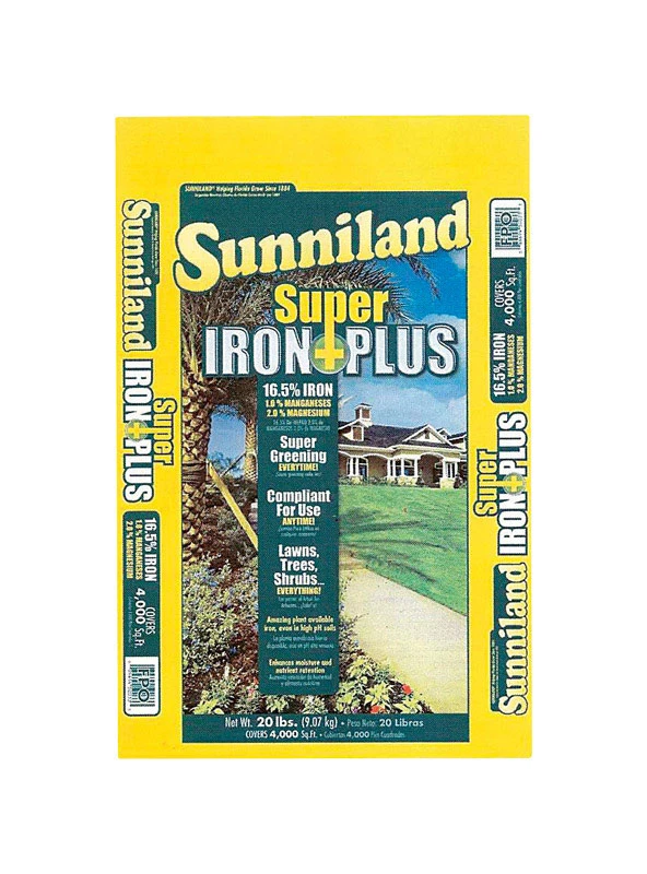 Super Iron Plus All-purpose Lawn Fertilizer 20 Lb For 4000 Sq Ft