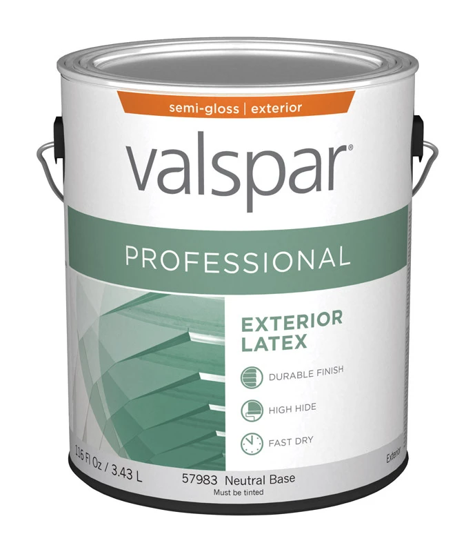 Professional Semi-gloss Tintable Neutral Base Acrylic Latex Paint 1 Gallon
