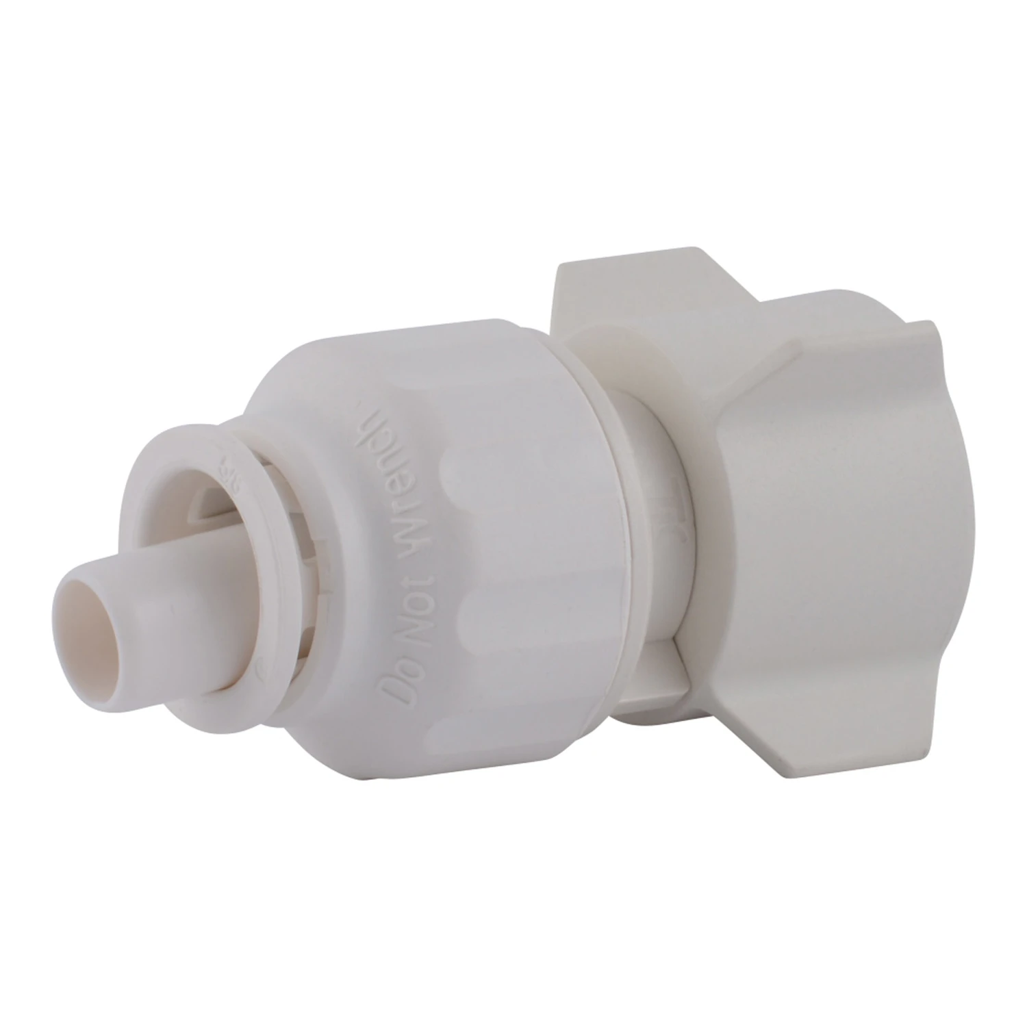 Quick Connect 1/2 In. Female X 3/4 In. Female Plastic Garden Hose Adapter