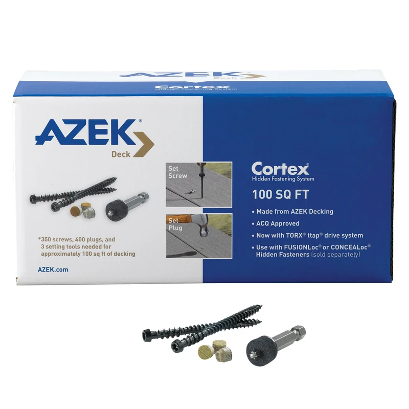 2.5 In. L Kona Torx Ttap Star Head Deck Screws 350 Lb Boxed