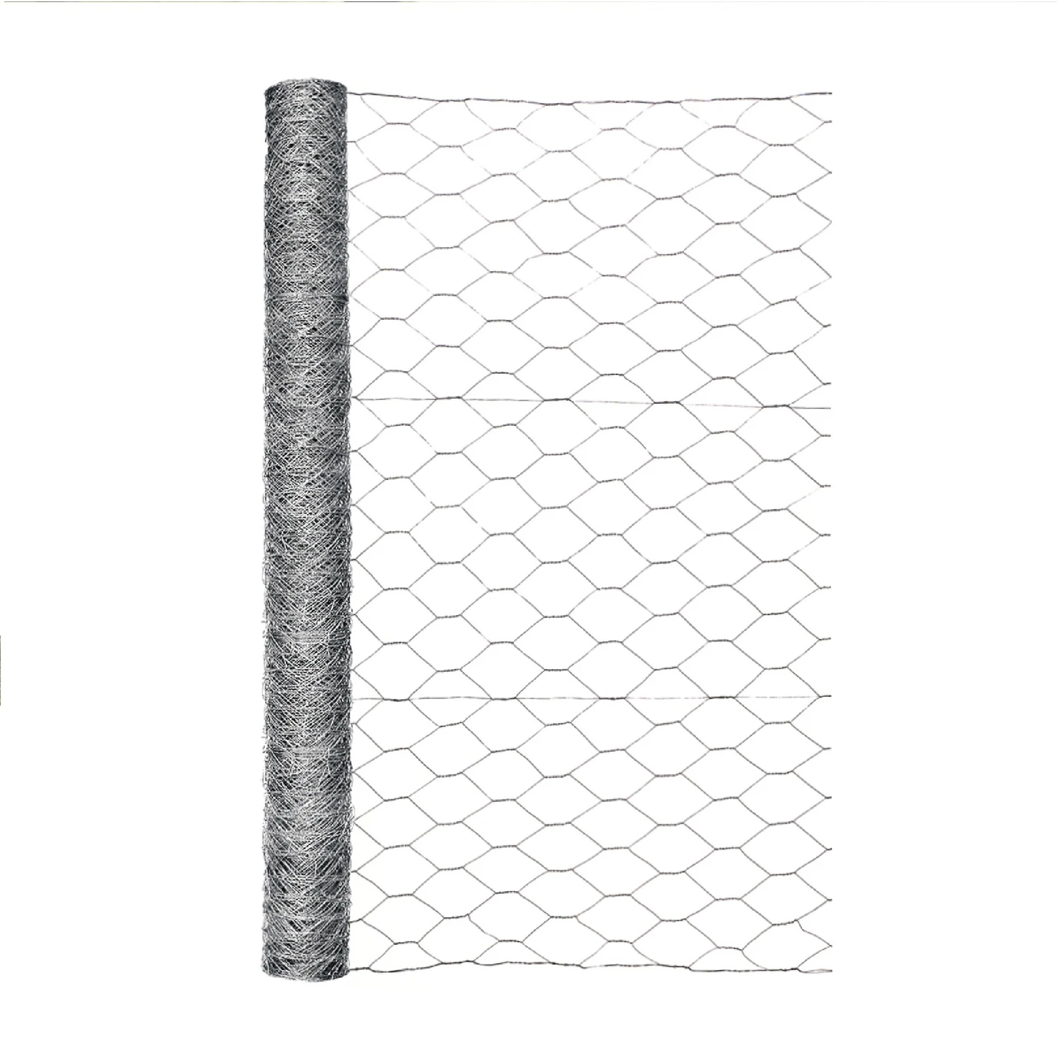36 In. H X 50 Ft. L Galvanized Steel Poultry Netting 2 In. Hex Mesh