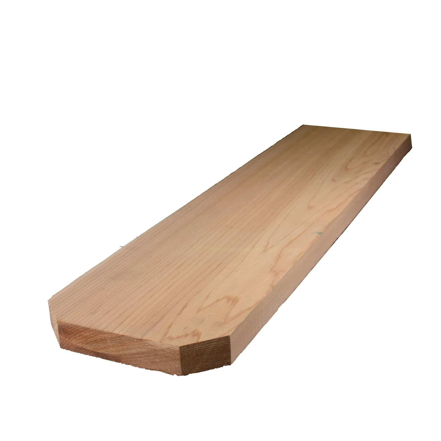 1 In. X 6 In. W X 6 Ft. L Cedar Dog Eared Fence Board #2/btr Premium Grade