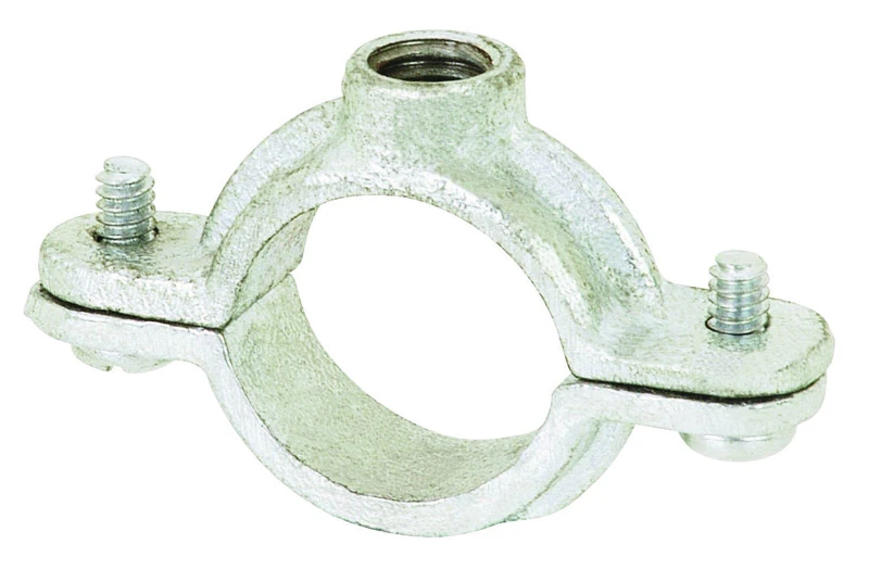 1/2 In. Galvanized Malleable Iron Pipe Hanger For Non-insulated Pipe