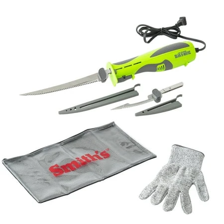 Mr. Crappie Electric Fillet Knife 51207 - Green, High Performance