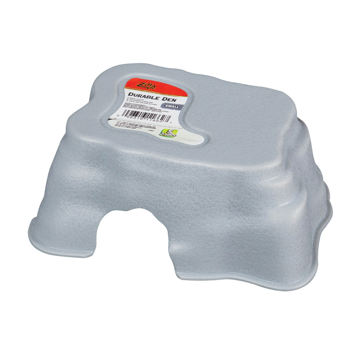 Zilla Decor Durable Den Gray - Small