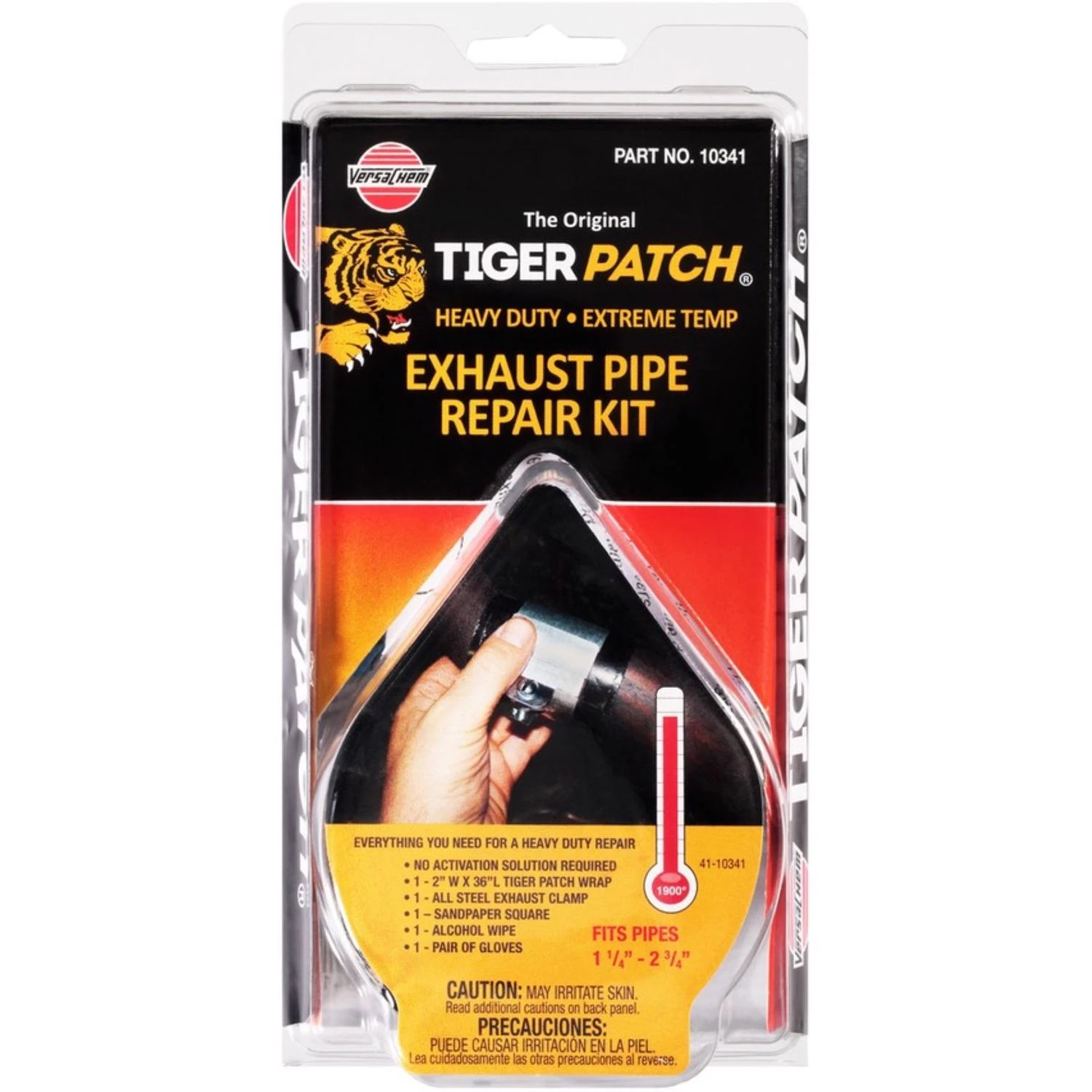 Exhaust Repair Kit For Heavy Duty Repairs, Model 10341