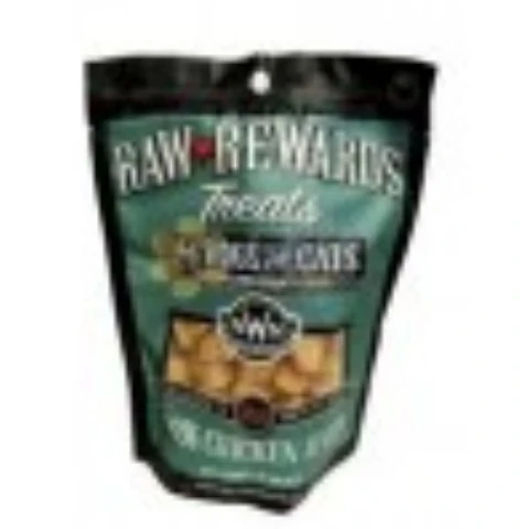 Raw Rewards Freeze Dried Chicken Liver Treats For Dogs & Cats, 3 Oz