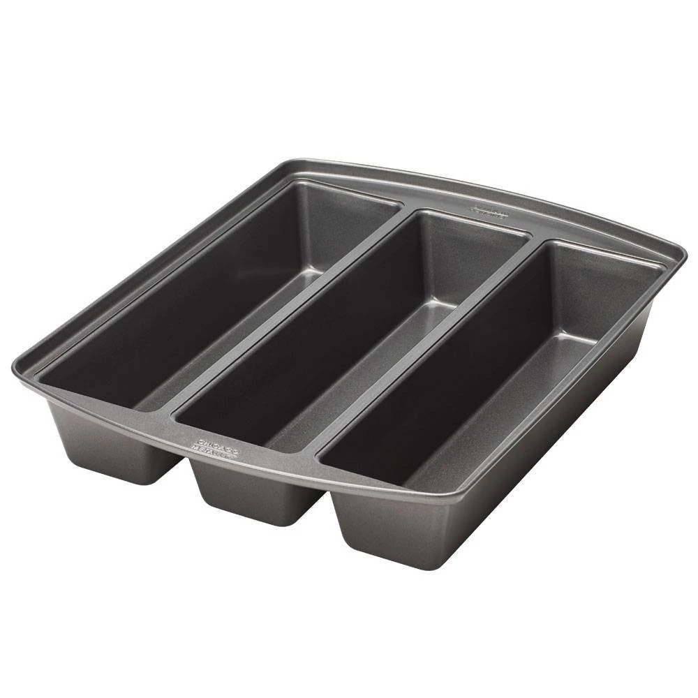 Professional Lasagna Trio Pan, 16 X 12.5 X 3 Inches - Silver