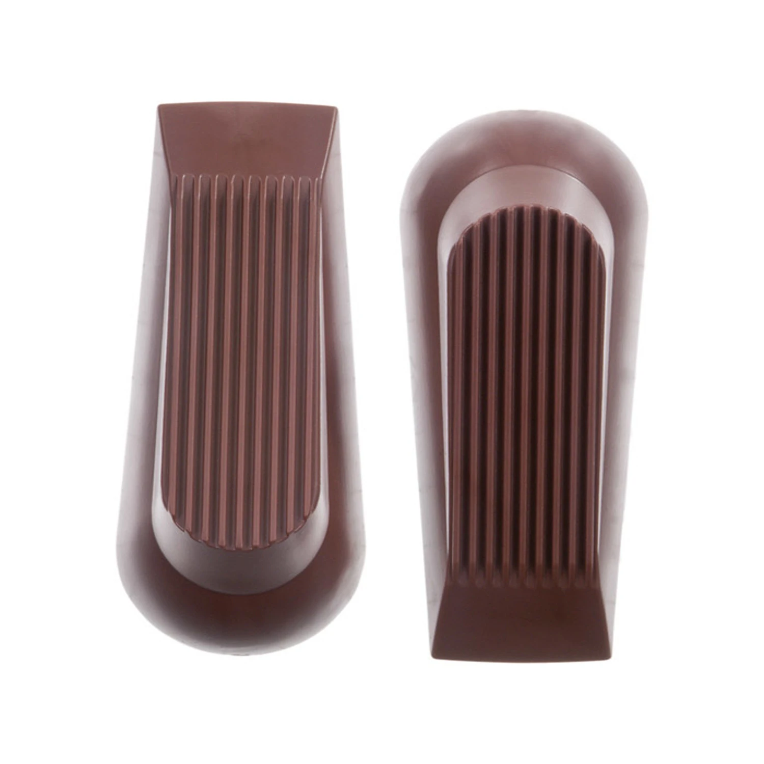 DOOR STOP WEDGE 5"BR 2PK