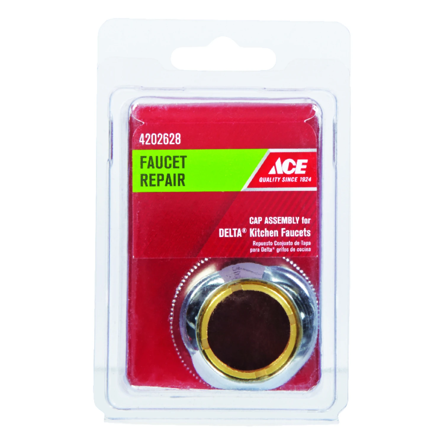 Ace Brass Cap For Delta 1 pack