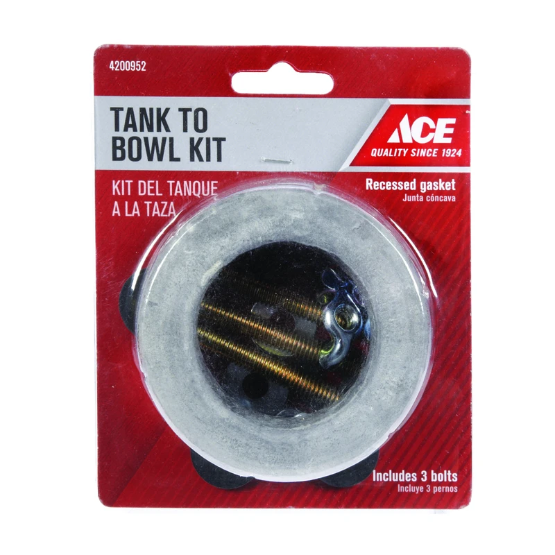 Tank To Bowl Kit For Kohler Toilets With Rubber Gasket And Screws