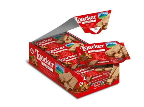 LOACKER HAZELNUT WAFERS