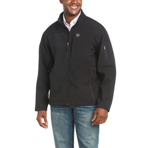 Vernon 2.0 Softshell Jacket For Men - Black Outdoor Coat