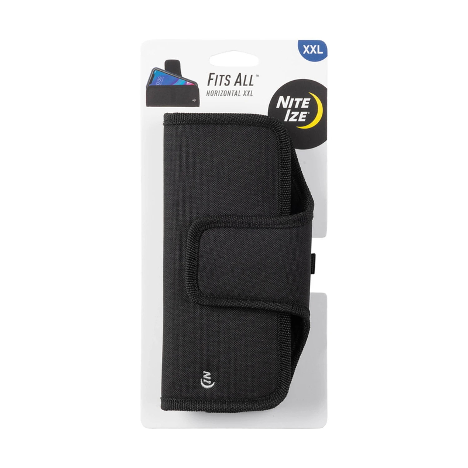 Fits All Black Horizontal Cell Phone Holder For All Smartphones - Xxl Size