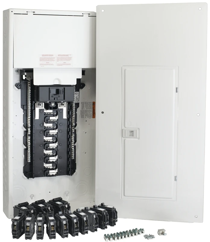 200 Amp Homeline Retrofit Panel Package With 40 Circuits And Breakers