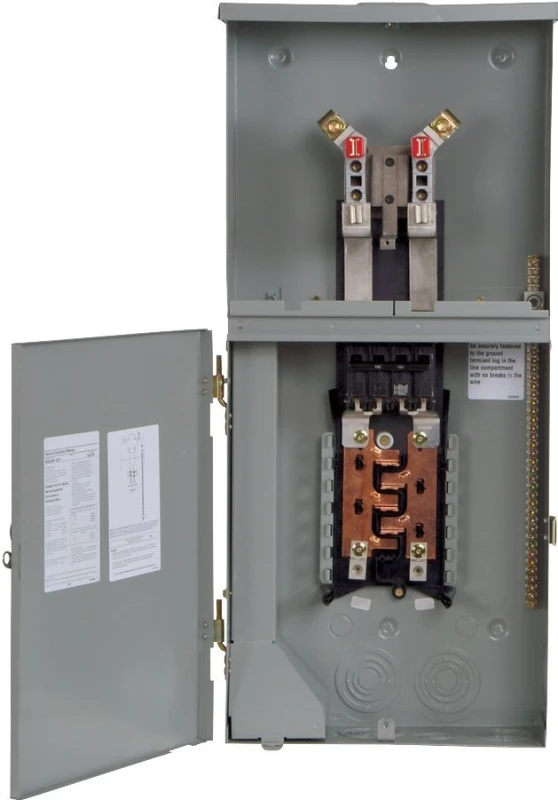 200-amp Ringless Single Phase Meter Socket With 8 Spaces And 16 Circuits