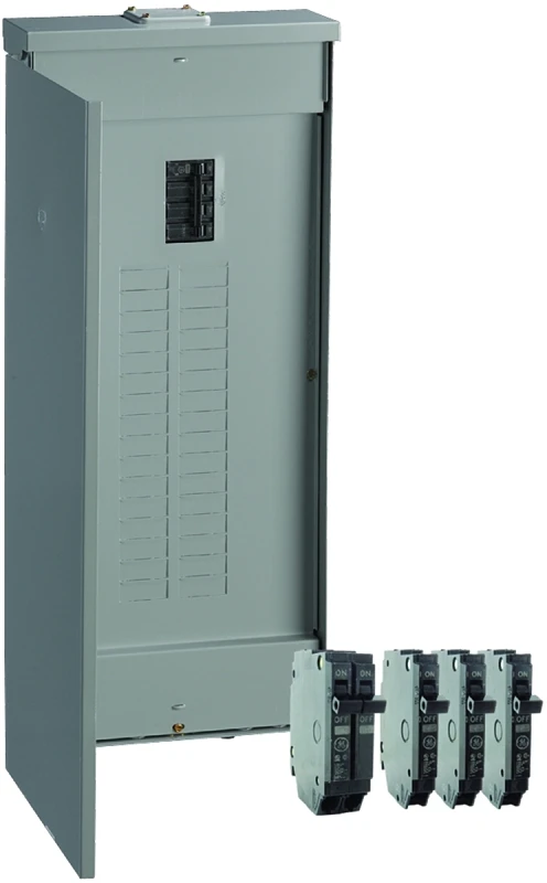 Ge 200-amp Main Breaker Load Center With 32 Spaces And 40 Circuits - Model Tm3220rcub2k