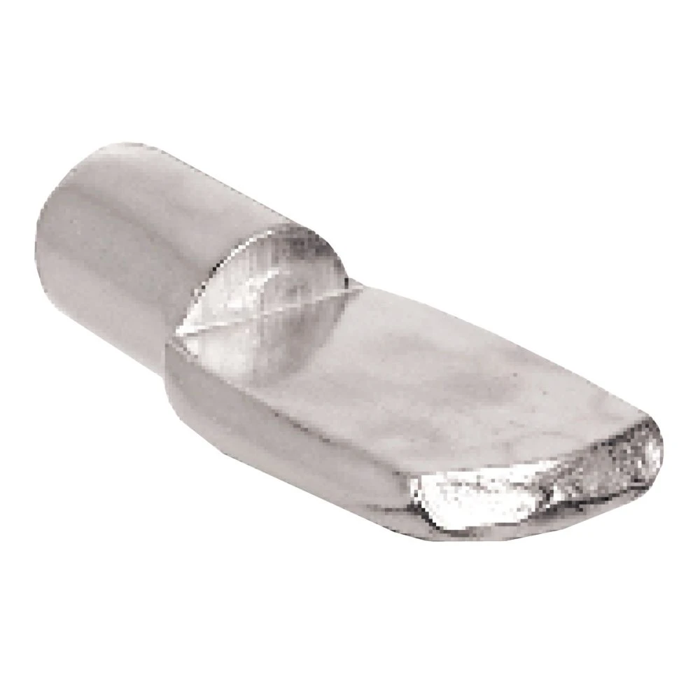 7mm Diameter Nickel Shelf Support Pin - Durable Metal Construction