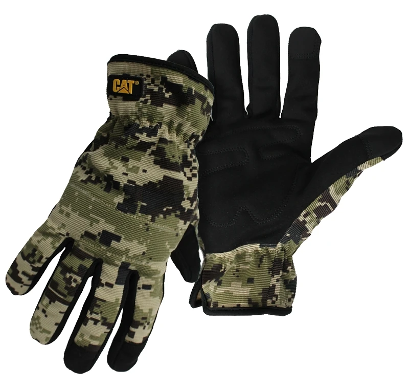 Utility Digital Gloves, Camo, 2xl - Durable And Comfortable