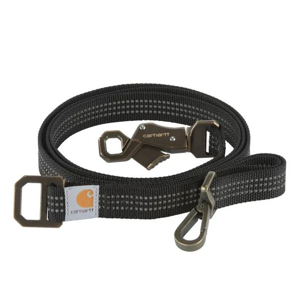 Black Tradesman Dog Leash, Large Size For Strong Breeds