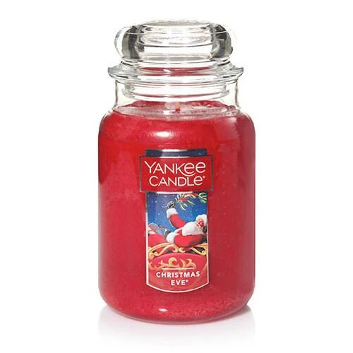 Yankee Candle Christmas Eve Large Jar Candle - Sweet & Spicy Festive Scent