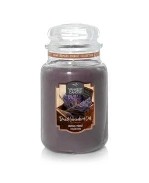 Farmers Market Collection Dried Lavender & Oak 22-ounce Large Candle Jar