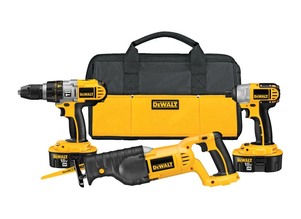 18v Xrp 3-piece Cordless Tool Combo Kit With Batteries And Charger