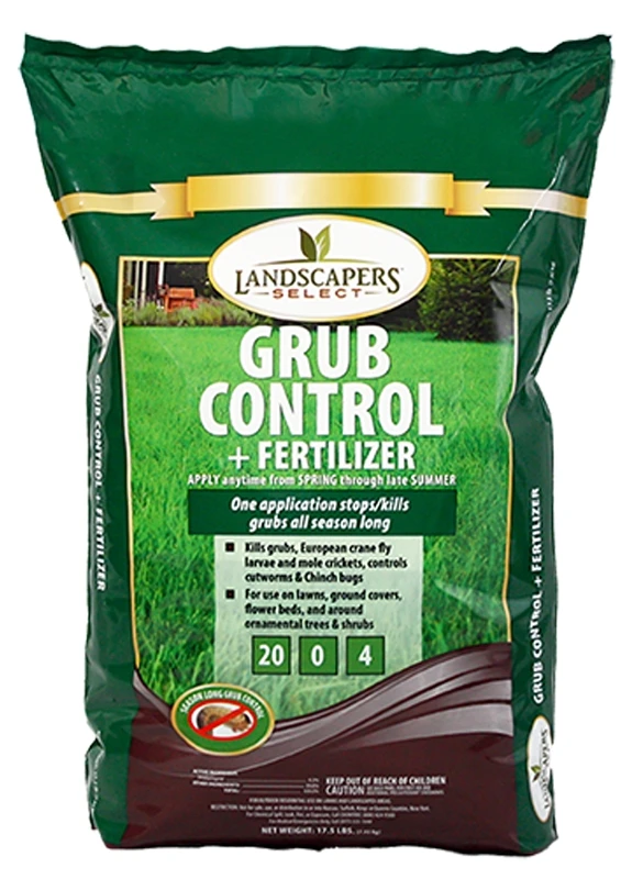 Grub Control With Fertilizer 20-0-4 14m For Lawn Care And Pest Control