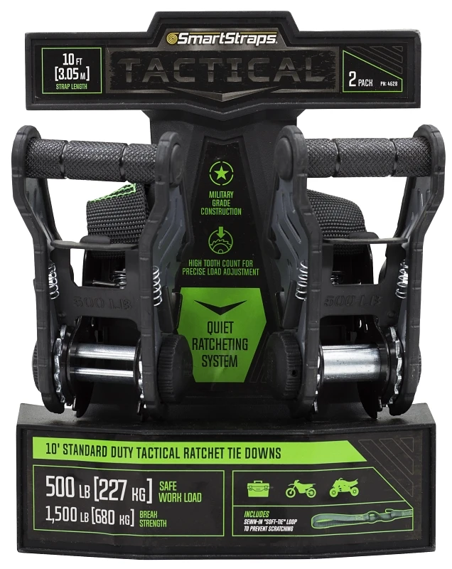 Winston Products 3526555 10 ft. 1500 lbs Tactical Tie Down - Pack of 2