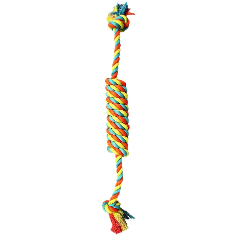 Chomper Assorted Tugger Rope/Rubber Rope Dog Tug Toy Large